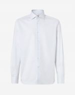 White shirt with classic collar