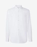 Camicia bianco ottico in puro cotone 