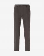 Pantalon gris foncé en coton stretch