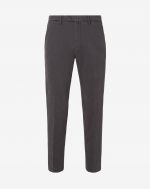 Cotton and modal blend chinos in grey