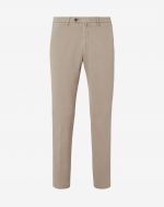 Cotton and modal blend chinos in khaki