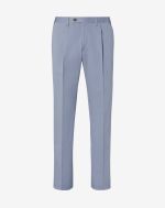 Pantaloni azzurro in cotone stretch 