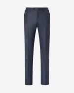 Blue pure wool trousers