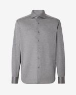 Grey jersey cotton shirt