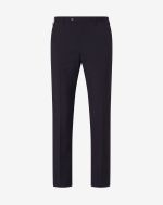 Navy blue tropical wool trousers