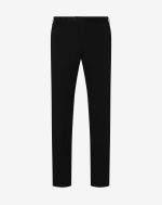 Pantalon noir en coton stretch
