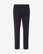 Blue navy technical gabardine trousers