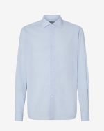 Light blue ice cotton shirt
