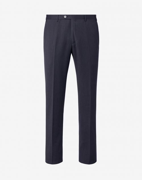 Sartorial wool cover trousers in blue