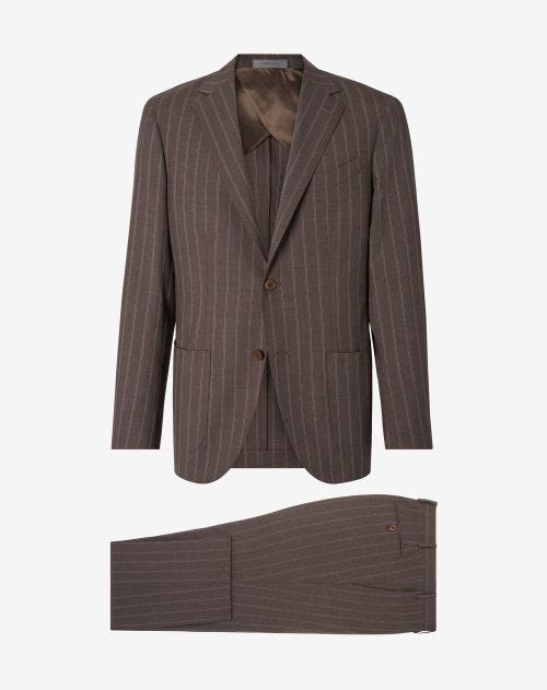 Burnt Sienna S130s tropical wool suit