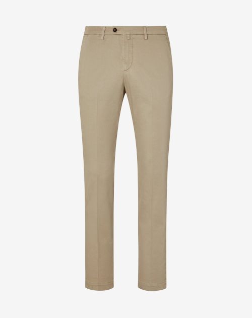 Rope brown stretch canvas chinos