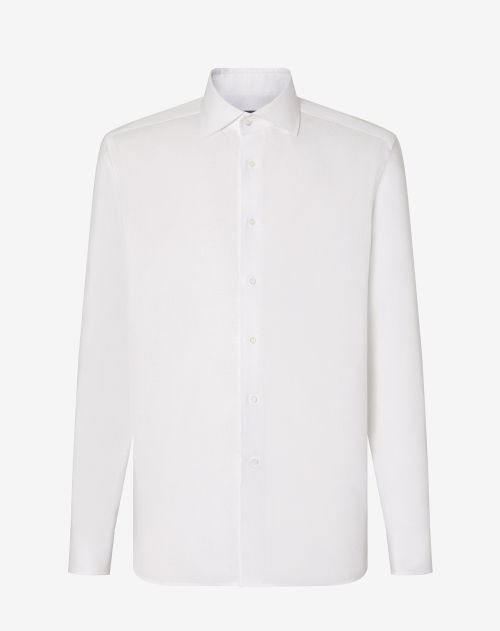 Chemise blanche en pur lin